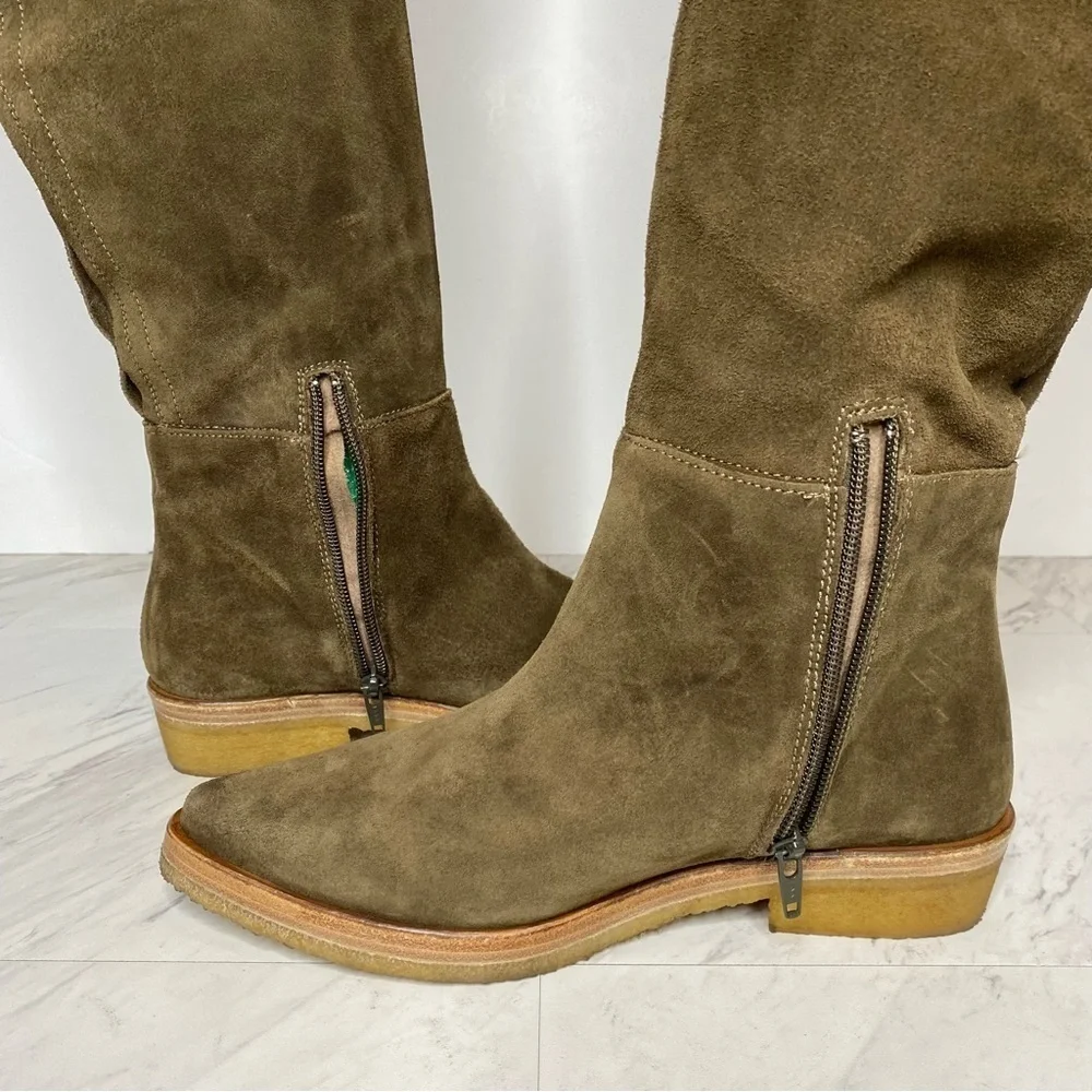 Free People Banks Slouch Suede Over the Knee Boot 6 1/2